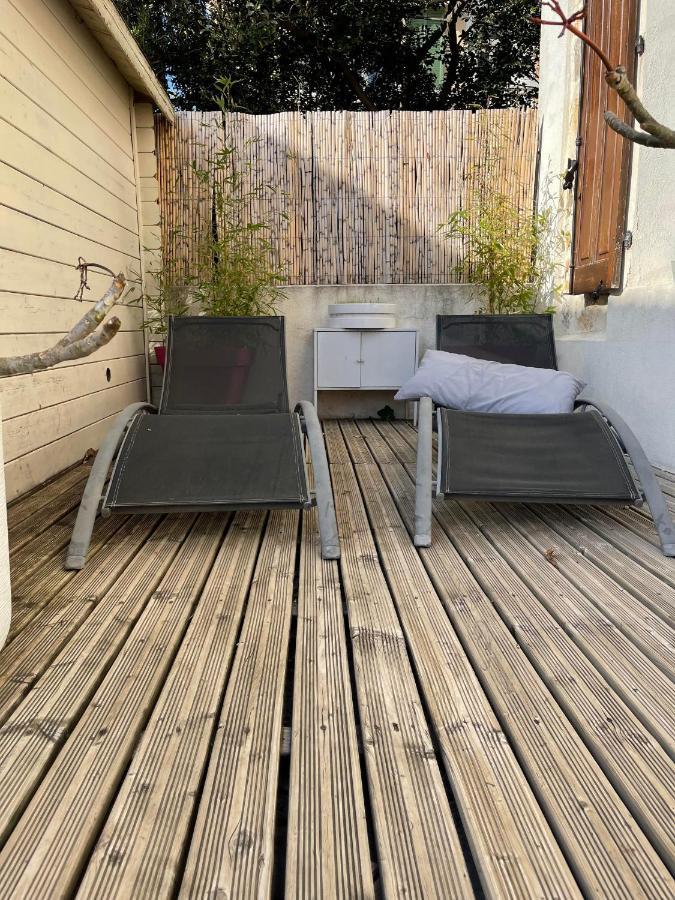 Rdc De Maison Avec Terrasse Barbecue Toulon Exterior photo